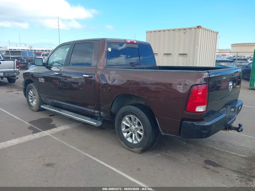 2013 Ram 1500 VIN 1C6RR6LG1DS637392 IAAI salvage auction — NORMAL WEAR, Salvage Title, sold $1,200 on 2026-08-11 (photo 3)