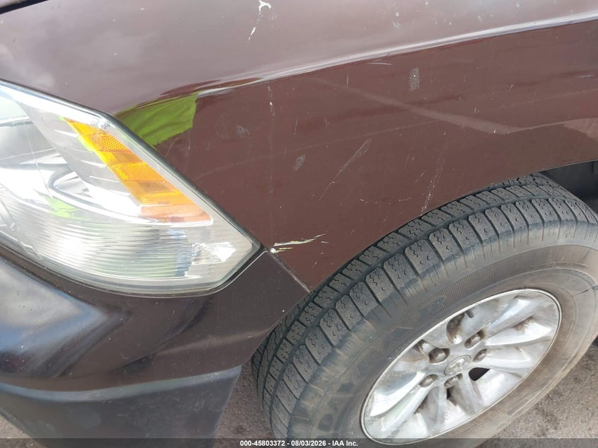 2013 Ram 1500 VIN 1C6RR6LG1DS637392 IAAI salvage auction — NORMAL WEAR, Salvage Title, sold $1,200 on 2026-08-11 (photo 6)