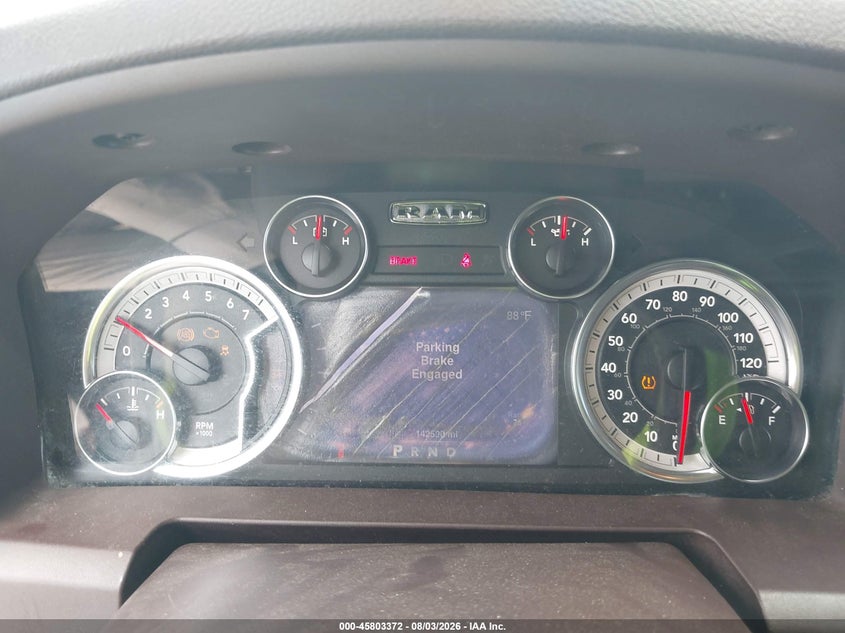 2013 Ram 1500 VIN 1C6RR6LG1DS637392 IAAI salvage auction — NORMAL WEAR, Salvage Title, sold $1,200 on 2026-08-11 (photo 7)