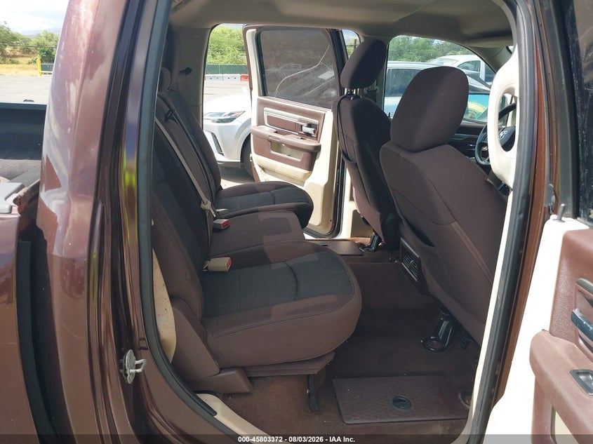 2013 Ram 1500 VIN 1C6RR6LG1DS637392 IAAI salvage auction — NORMAL WEAR, Salvage Title, sold $1,200 on 2026-08-11 (photo 8)