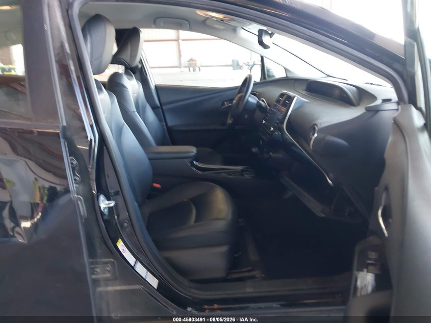 2021 Toyota Prius VIN JTDL9MFU6M3026708 IAAI salvage auction — FRONT END, Salvage Title, sold $7,000 on 2026-08-20 (photo 5)