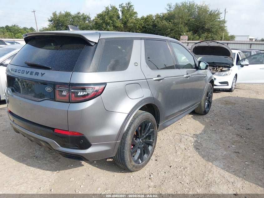 2023 Land rover Discovery sport VIN SALCT2FX0PH918615 IAAI salvage auction — ENGINE DAMAGE, Nrc Lienholder Repossession Paperwork (Texas), sold $9,100 on 2026-08-13 (photo 4)