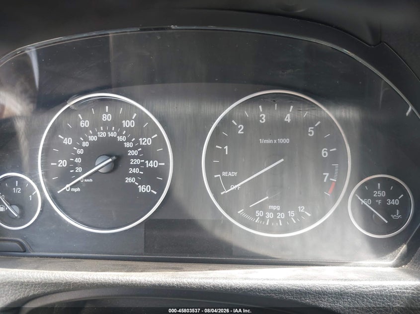 2014 BMW 3er VIN WBA3C1C52EK110753 IAAI salvage auction — NORMAL WEAR, Salvage (California), sold $425 on 2026-08-11 (photo 7)