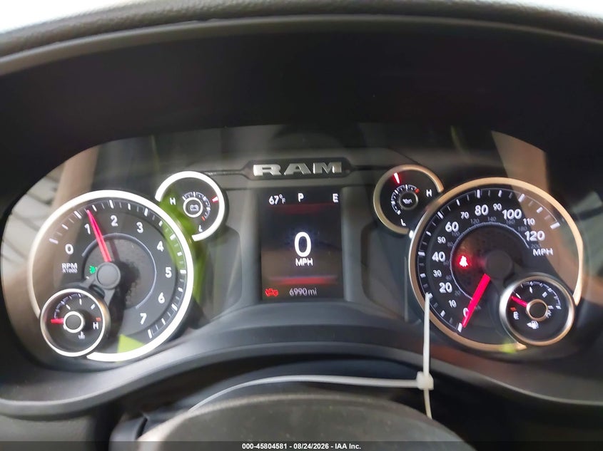 2026 Ram 1500 VIN 1C6SRFFT9TN253531 IAAI salvage auction — HAIL, Salvage Title, sold $31,000 on 2026-09-26 (photo 7)