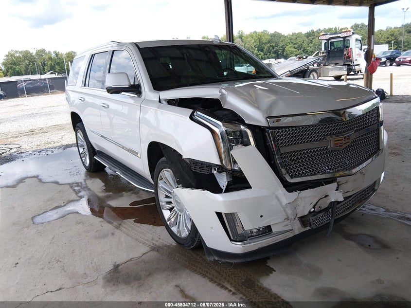 2017 Cadillac Escalade VIN 1GYS3BKJ9HR349466 IAAI salvage auction — FRONT END, Salvage Title, sold $6,900 on 2026-09-13 (photo 1)