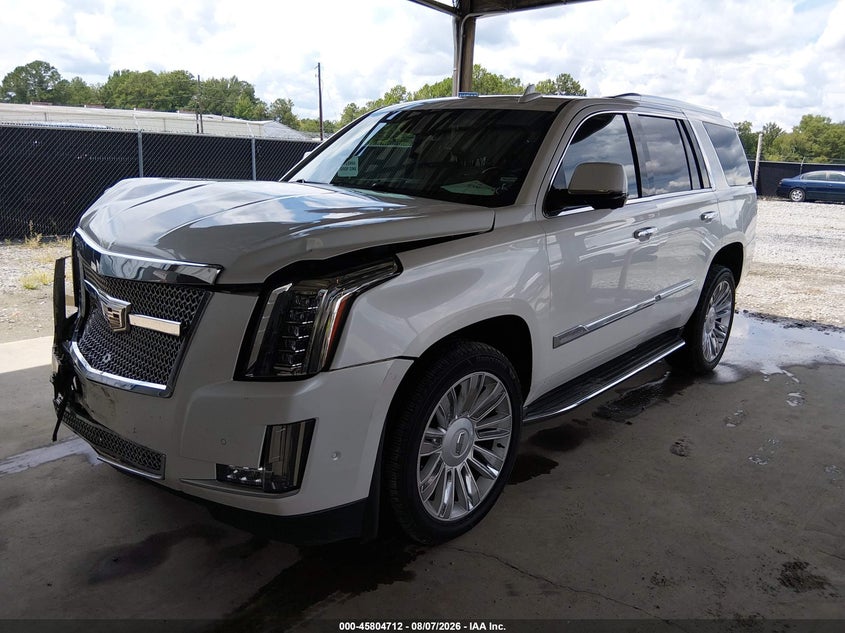 2017 Cadillac Escalade VIN 1GYS3BKJ9HR349466 IAAI salvage auction — FRONT END, Salvage Title, sold $6,900 on 2026-09-13 (photo 2)