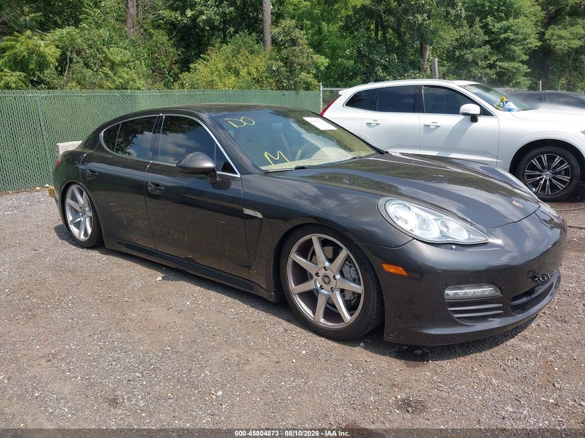 2010 Porsche Panamera VIN WP0AB2A73AL060554 IAAI salvage auction — LEFT FRONT, Rebuildable (Florida), sold $3,550 on 2026-08-22 (photo 1)