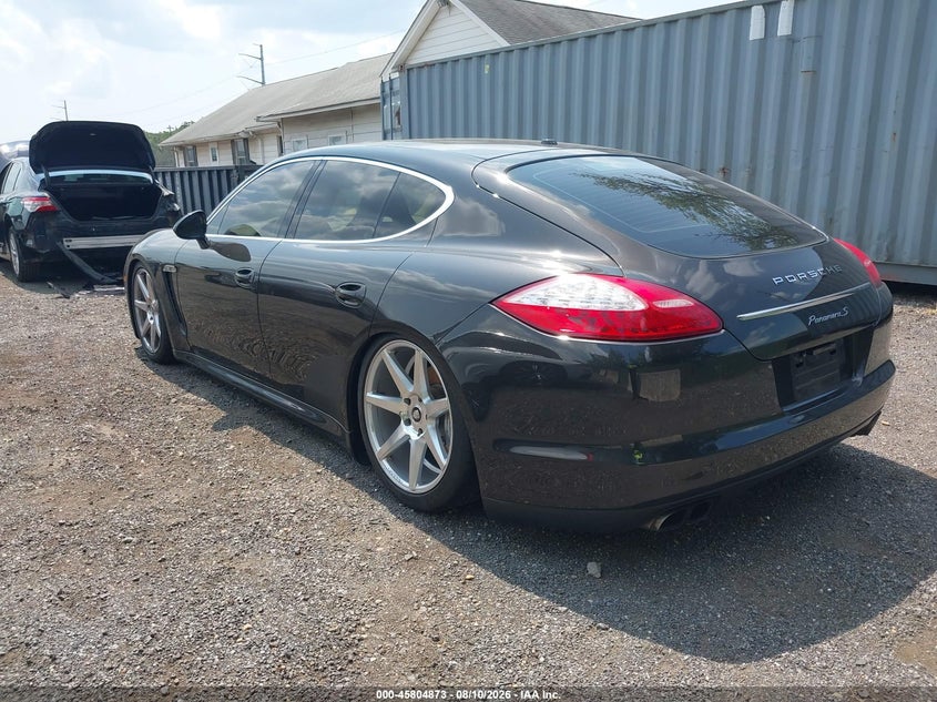 2010 Porsche Panamera VIN WP0AB2A73AL060554 IAAI salvage auction — LEFT FRONT, Rebuildable (Florida), sold $3,550 on 2026-08-22 (photo 3)
