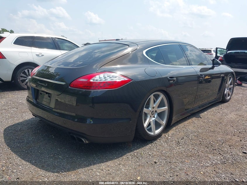 2010 Porsche Panamera VIN WP0AB2A73AL060554 IAAI salvage auction — LEFT FRONT, Rebuildable (Florida), sold $3,550 on 2026-08-22 (photo 4)