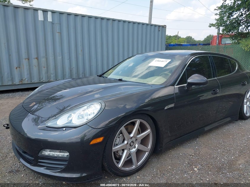 2010 Porsche Panamera VIN WP0AB2A73AL060554 IAAI salvage auction — LEFT FRONT, Rebuildable (Florida), sold $3,550 on 2026-08-22 (photo 6)