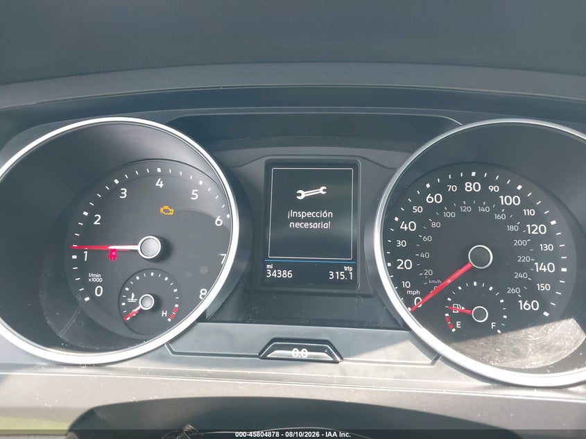 2021 Volkswagen Tiguan VIN 3VV2B7AX5MM159995 IAAI salvage auction — HAIL, Salvage Title, sold $11,550 on 2026-09-01 (photo 7)