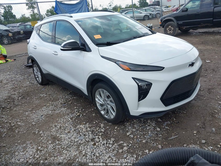 2023 Chevrolet Bolt euv VIN 1G1FY6S00P4147076 IAAI salvage auction — REAR END, Wait Title, sold $7,000 on 2026-08-27 (photo 1)