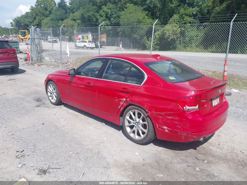 2015 BMW 3er VIN WBA3B1C55FK140205 IAAI salvage auction — REAR END, Clear (Virginia), sold $1,650 on 2026-08-21 (photo 3)
