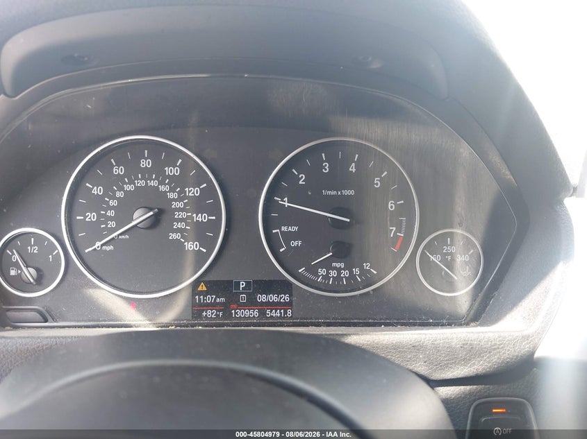 2015 BMW 3er VIN WBA3B1C55FK140205 IAAI salvage auction — REAR END, Clear (Virginia), sold $1,650 on 2026-08-21 (photo 7)