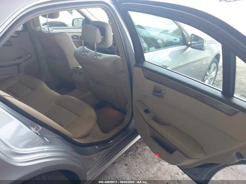 2011 Mercedes-benz E-class VIN WDDHF2EB7BA329580 IAAI salvage auction — FRONT END, Clear (Florida), sold $25 on 2026-08-09 (photo 8)