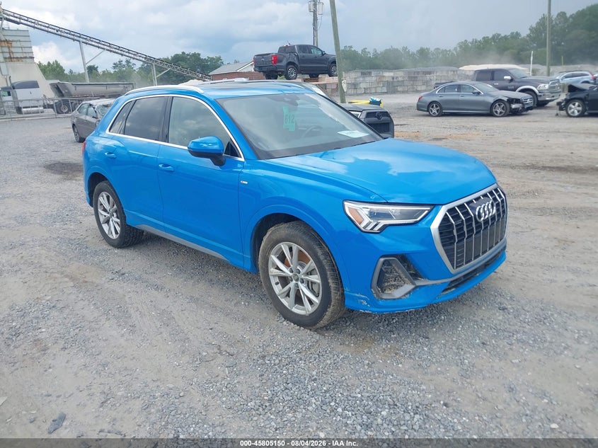 2023 Audi Q3 VIN WA1DECF31P1105702 — IAAI salvage auction photo