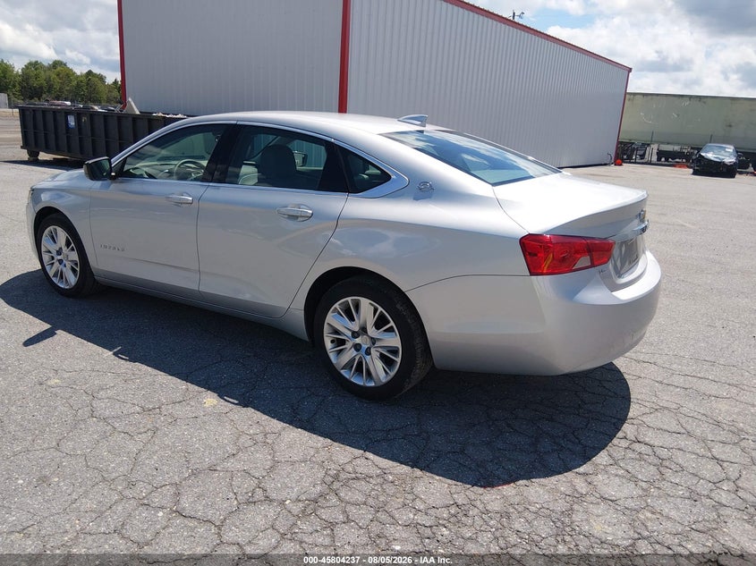 2018 Chevrolet Impala VIN 1G11X5S36JU132865 IAAI salvage auction — NORMAL WEAR, SF97 (Maryland), sold $11,700 on 2026-09-08 (photo 3)