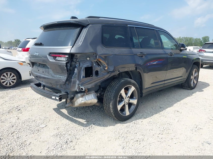 2021 Jeep Grand cherokee VIN 1C4RJKBG4M8186904 IAAI salvage auction — RIGHT REAR, Wait Title, sold $12,000 on 2026-09-10 (photo 4)