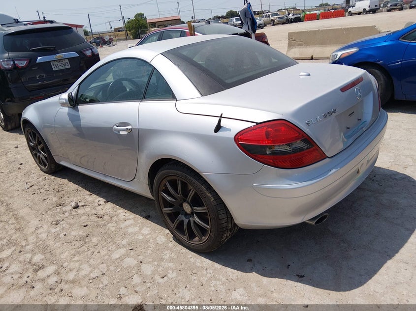 2008 Mercedes-benz Slk-class VIN WDBWK56F28F179467 IAAI salvage auction — NORMAL WEAR, Original (Texas), sold $1,250 on 2026-08-17 (photo 3)