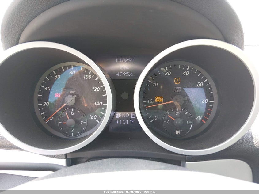 2008 Mercedes-benz Slk-class VIN WDBWK56F28F179467 IAAI salvage auction — NORMAL WEAR, Original (Texas), sold $1,250 on 2026-08-17 (photo 7)