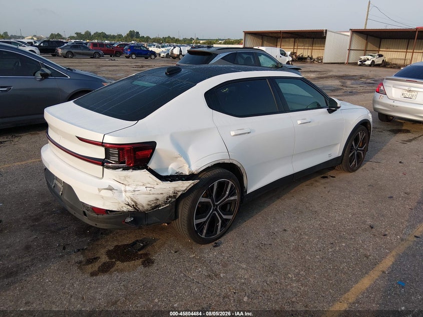 2021 Polestar 2 VIN LPSED3KA1ML022653 IAAI salvage auction — RIGHT REAR, Wait Title, sold $9,250 on 2026-10-15 (photo 4)