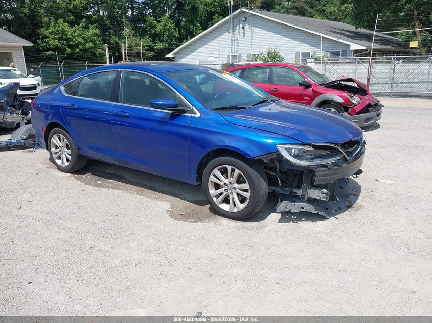 2015 Chrysler 200 VIN 1C3CCCAB1FN704357 IAAI salvage auction — FRONT END, Salvage (Ohio), sold $450 on 2026-08-19 (photo 1)