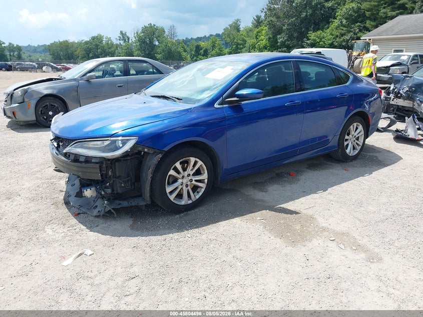 2015 Chrysler 200 VIN 1C3CCCAB1FN704357 IAAI salvage auction — FRONT END, Salvage (Ohio), sold $450 on 2026-08-19 (photo 2)