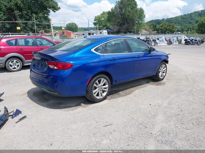 2015 Chrysler 200 VIN 1C3CCCAB1FN704357 IAAI salvage auction — FRONT END, Salvage (Ohio), sold $450 on 2026-08-19 (photo 4)
