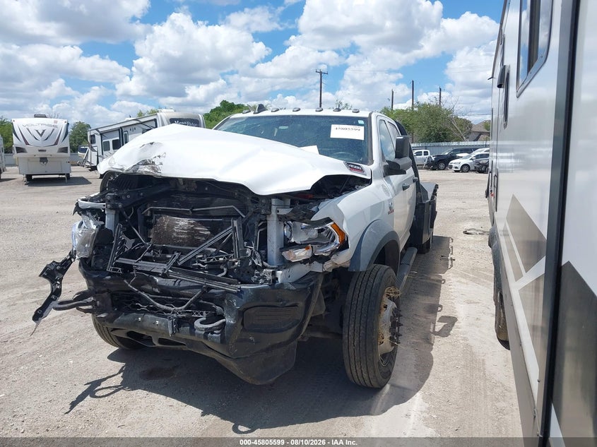 2022 Ram VIN 3C7WRKEL3NG192566 IAAI salvage auction — FRONT END, Salvage (Texas), sold $9,350 on 2026-09-09 (photo 2)