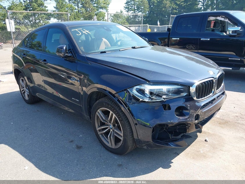 2017 BMW X6 VIN 5UXKU2C5XH0N84742 — IAAI salvage auction photo