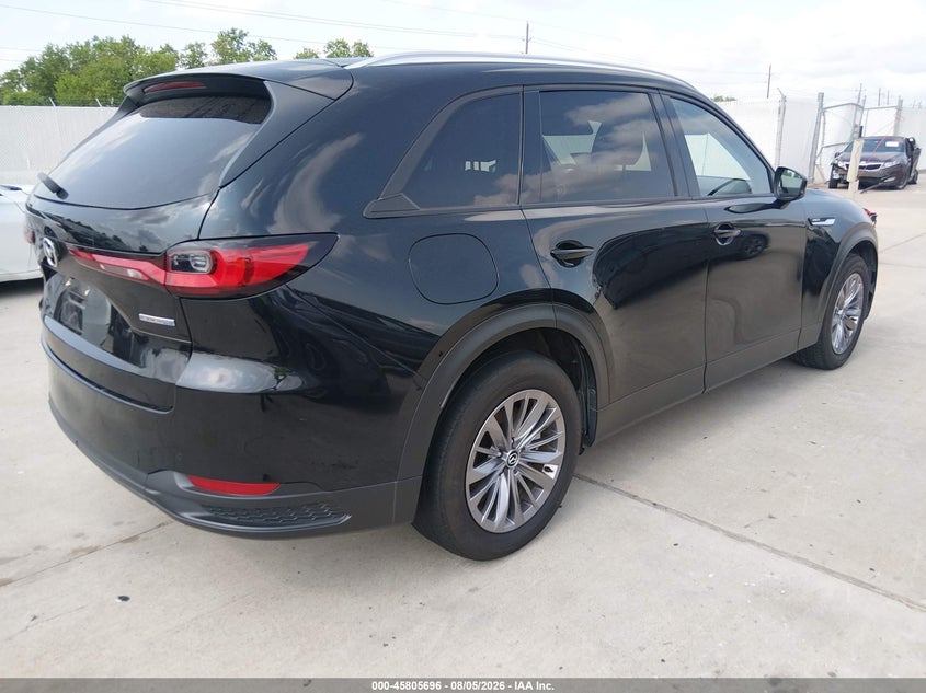 2025 Mazda Cx-90 VIN JM3KKBHA2S1206100 IAAI salvage auction — WATER/FLOOD, Salvage Title, sold $14,525 on 2026-08-21 (photo 4)