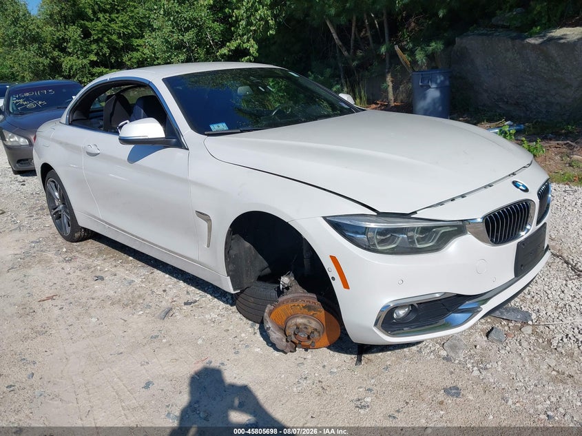 2018 BMW 4er VIN WBA4Z7C58JEA33596 — IAAI salvage auction photo