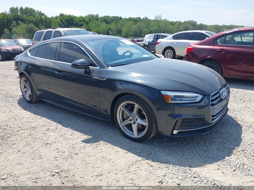 2018 Audi A5 VIN WAUDNCF55JA034418 — IAAI salvage auction photo
