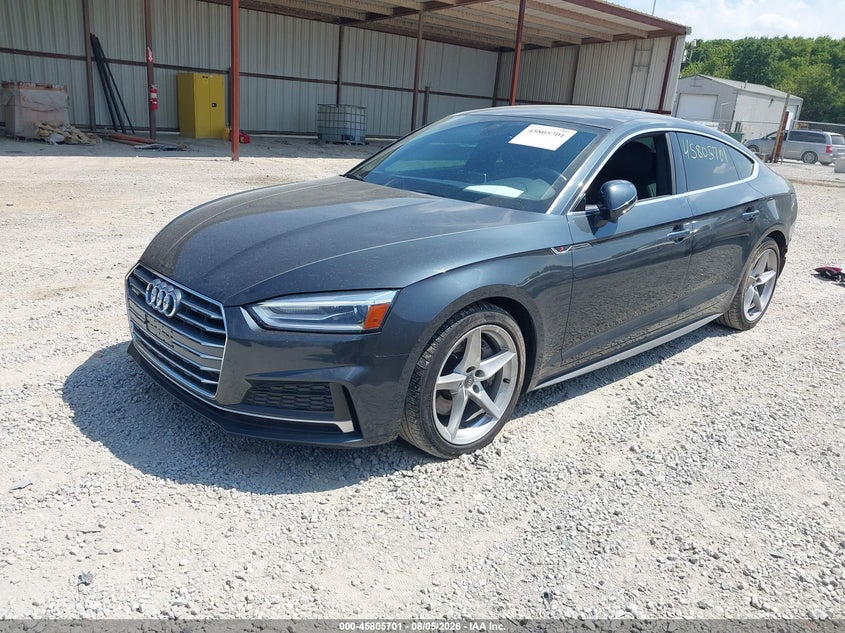2018 Audi A5 VIN WAUDNCF55JA034418 IAAI salvage auction — RIGHT REAR, Salvage (Ohio), sold $7,100 on 2026-08-26 (photo 2)