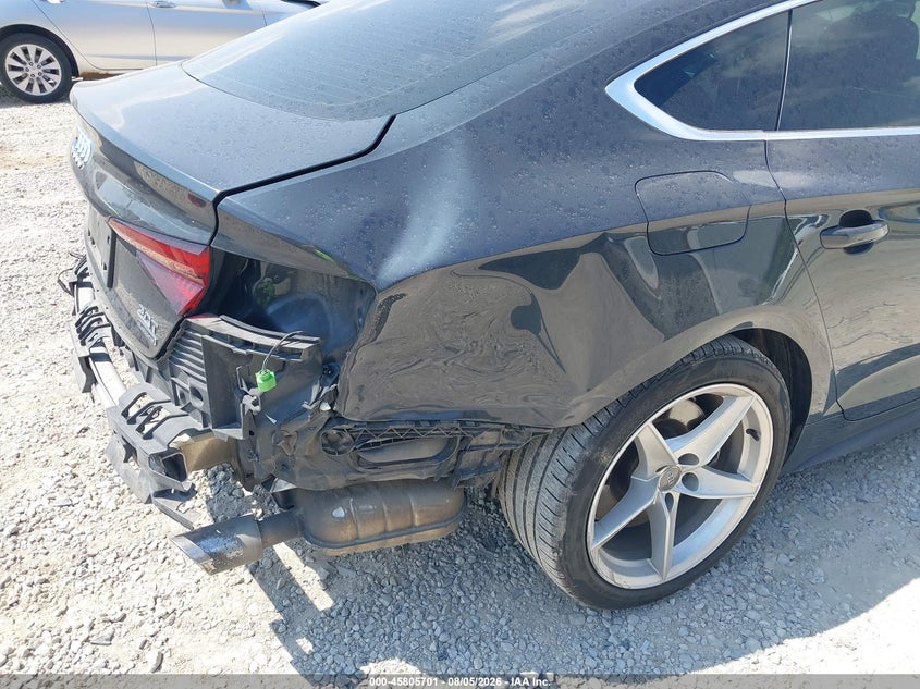 2018 Audi A5 VIN WAUDNCF55JA034418 IAAI salvage auction — RIGHT REAR, Salvage (Ohio), sold $7,100 on 2026-08-26 (photo 6)