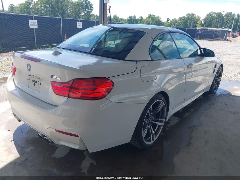 2016 BMW M4 VIN WBS3U9C51GP969300 IAAI salvage auction — NORMAL WEAR, Repossession Paperwork (Georgia), sold $17,425 on 2026-08-24 (photo 4)
