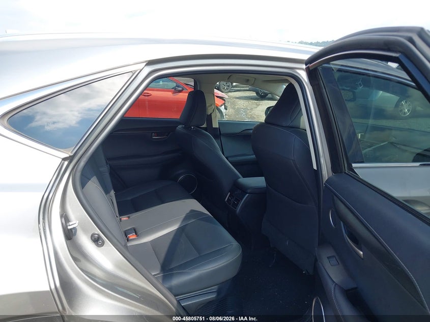 2017 Lexus Nx VIN JTJBARBZ4H2107541 IAAI salvage auction — RIGHT FRONT, Wait Title, sold $6,300 on 2026-08-27 (photo 8)