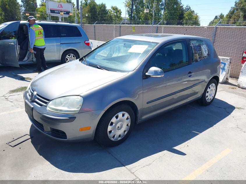 2009 Volkswagen Rabbit VIN WVWBB71K59W088825 IAAI salvage auction — NORMAL WEAR, Clear - Dealer Only (California), sold $250 on 2026-08-12 (photo 2)
