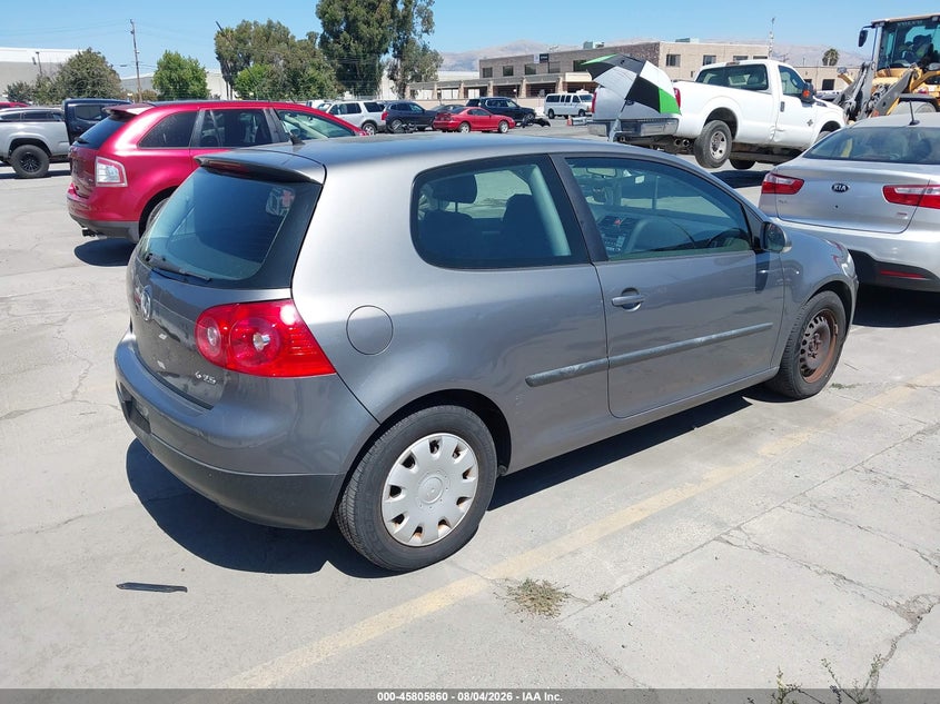2009 Volkswagen Rabbit VIN WVWBB71K59W088825 IAAI salvage auction — NORMAL WEAR, Clear - Dealer Only (California), sold $250 on 2026-08-12 (photo 4)