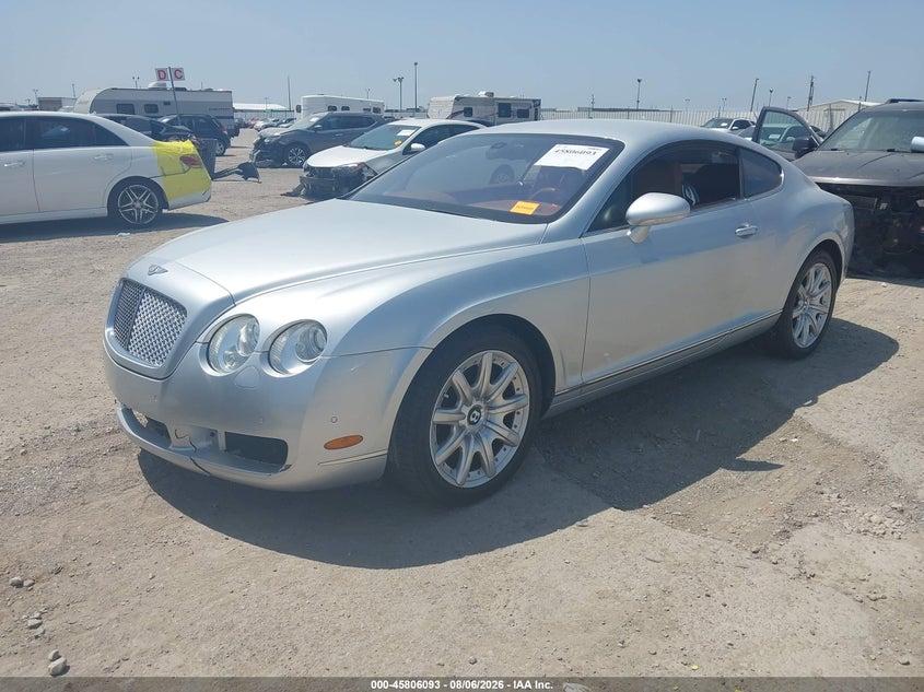 2005 Bentley Continental VIN SCBCR63W95C024943 IAAI salvage auction — FRONT END, Original (Texas), sold $9,950 on 2026-09-03 (photo 2)
