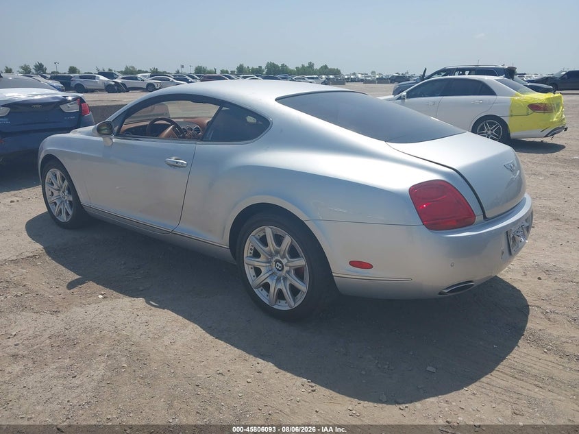 2005 Bentley Continental VIN SCBCR63W95C024943 IAAI salvage auction — FRONT END, Original (Texas), sold $9,950 on 2026-09-03 (photo 3)