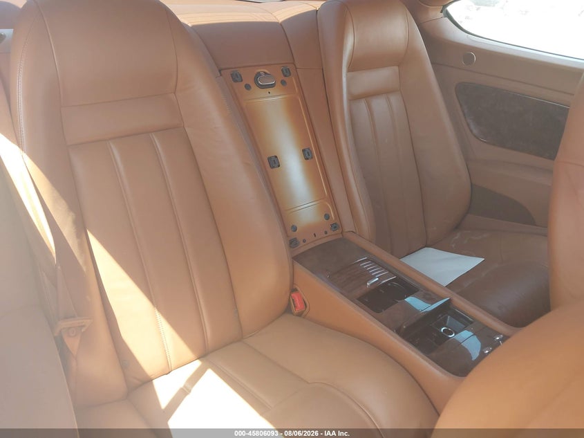 2005 Bentley Continental VIN SCBCR63W95C024943 IAAI salvage auction — FRONT END, Original (Texas), sold $9,950 on 2026-09-03 (photo 8)