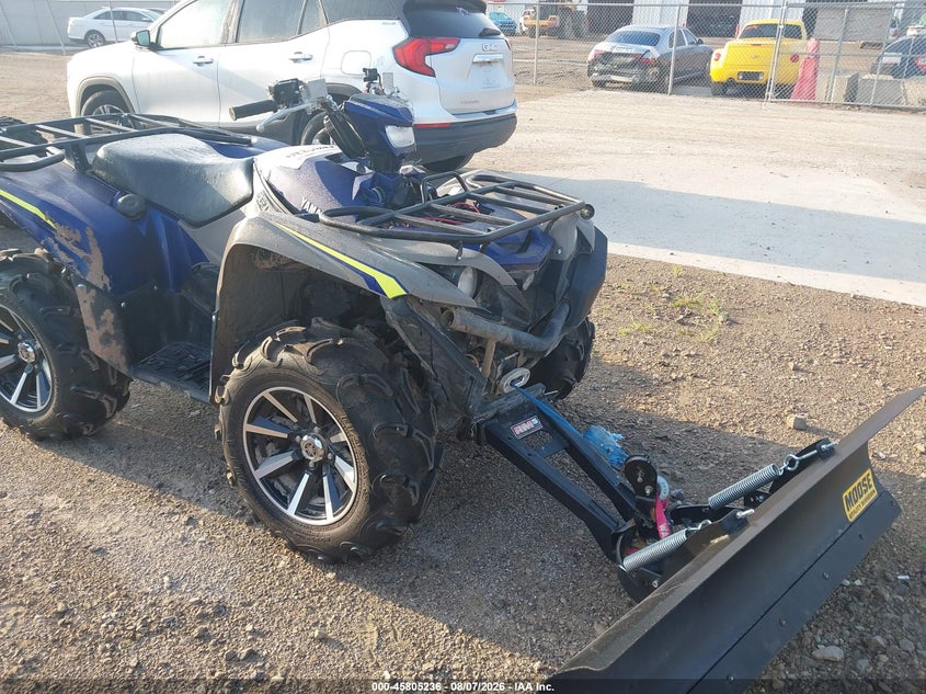 2023 Yamaha Yfm VIN 5Y4AMK2E2PA103882 IAAI salvage auction — FRONT END, Salvage Title, sold $4,850 on 2026-09-08 (photo 1)