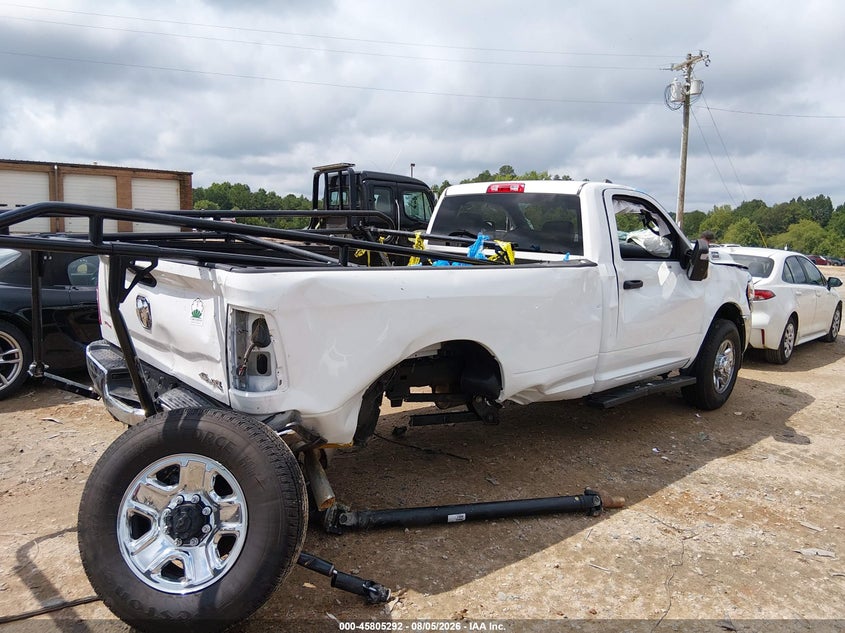 2024 Ram 2500 VIN 3C6MR5AJ8RG193381 IAAI salvage auction — SIDE, Wait Title, sold $4,800 on 2026-10-08 (photo 4)