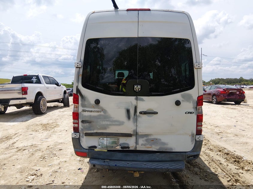 2008 Dodge Sprinter VIN WDWPE845685331603 IAAI salvage auction — REAR END, Rebuildable (Florida), sold $6,400 on 2026-08-18 (photo 6)