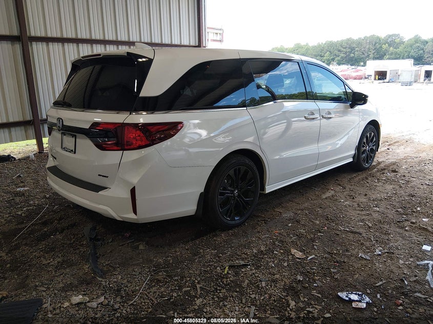 2026 Honda Odyssey VIN 5FNRL6H7XTB015808 IAAI salvage auction — LEFT SIDE, Salvage Title, sold $22,600 on 2026-09-25 (photo 4)