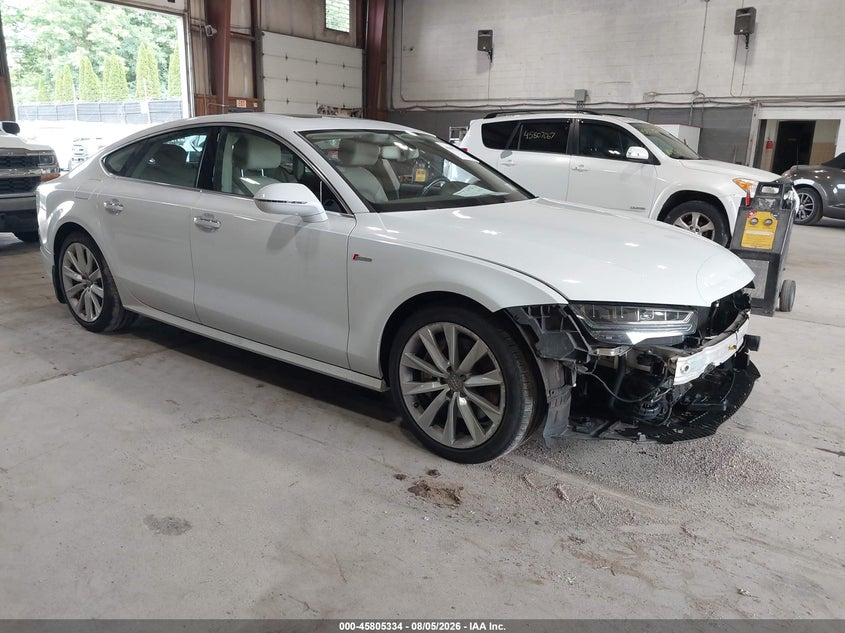 2016 Audi A7 VIN WAUWGAFC7GN102497 — IAAI salvage auction photo