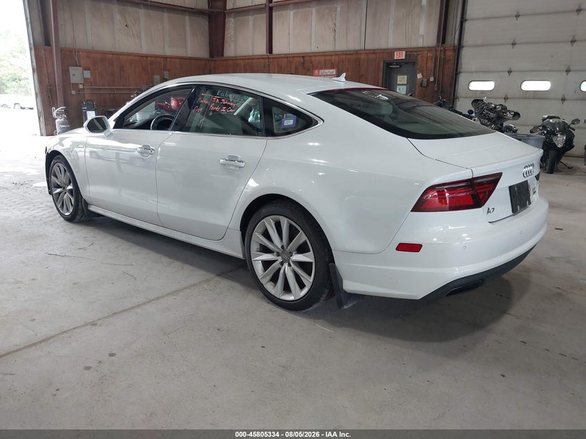 2016 Audi A7 VIN WAUWGAFC7GN102497 IAAI salvage auction — FRONT END, Wait Title, sold $8,125 on 2026-08-19 (photo 3)