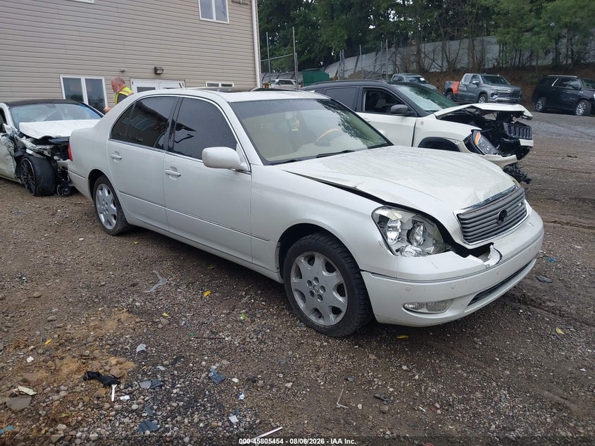 2003 Lexus Ls 430 VIN JTHBN30F230107120 IAAI salvage auction — FRONT END, Salvage (Pennsylvania), sold $375 on 2026-08-27 (photo 1)