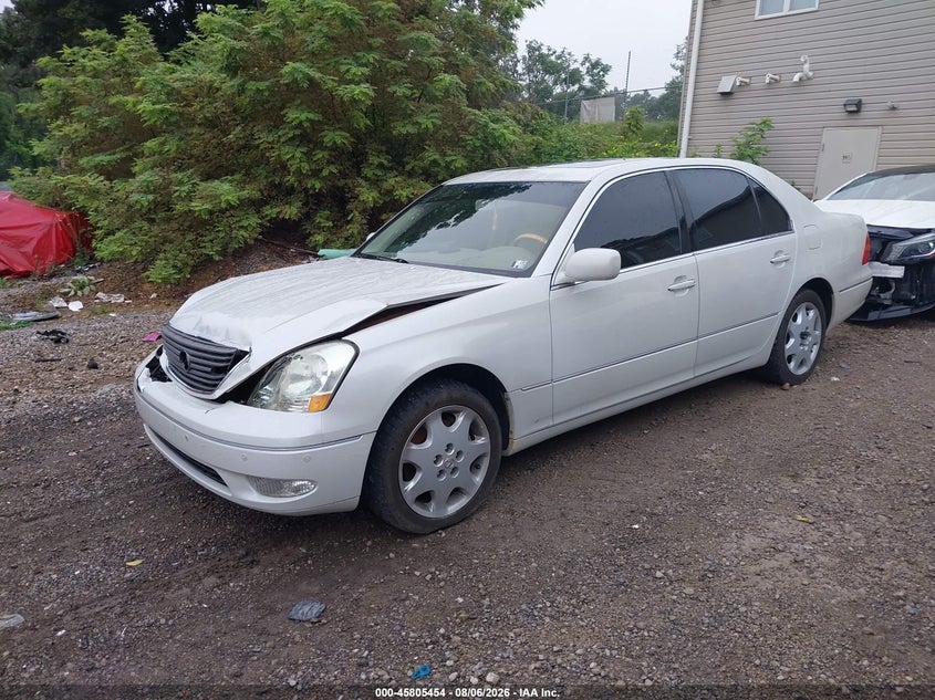 2003 Lexus Ls 430 VIN JTHBN30F230107120 IAAI salvage auction — FRONT END, Salvage (Pennsylvania), sold $375 on 2026-08-27 (photo 2)